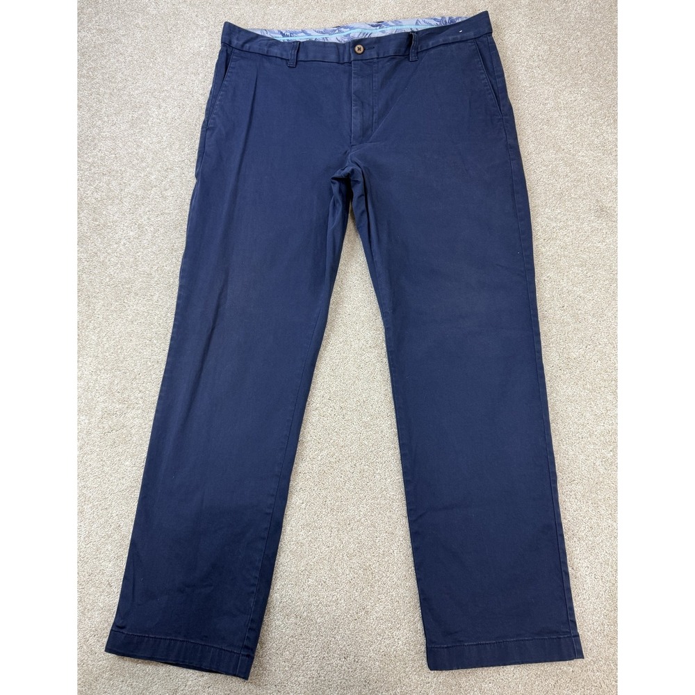 Tommy Bahama Boracay Island Men's 38x30 Chino Ocean Navy Blue Pants